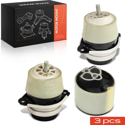 Produktbild von Frankberg 2x Motorlager+1x Getriebelagerlager Links für VW Touareg 7L6 7L7 7LA AUDI Q7 4LB