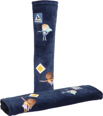 Produktbild von cartrend KIDS Gurtpolster-Set blau