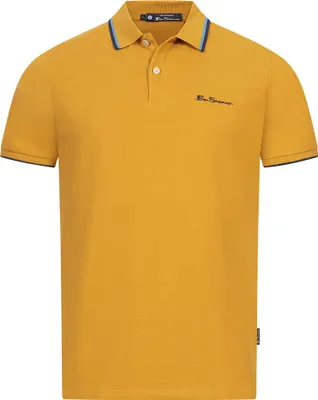Produktbild von S|BEN SHERMAN Twin Tipped Herren Polo-Shirt 0076270NR-GOLD