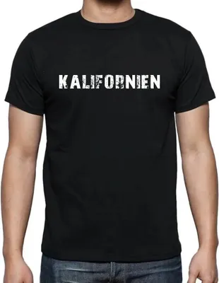Produktbild von Herren Grafik T-Shirt Kalifornien Öko-Verantwortlich Vintage Jahrgang Kurzarm Lustige Druck Geburtstag Geschenk Mann