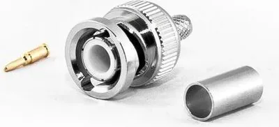 Produktbild von BNC-Stecker Crimp für HDF200 Kabel, Koaxialstecker