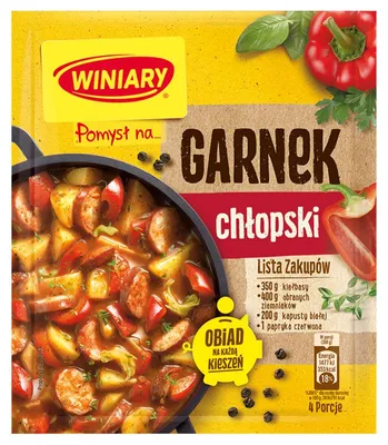 Image de Winiary assaisonnement pour plats Na Chłopski Garnek instantané 40 g