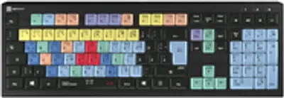 Produktbild von Logickeyboard LKB-CBASE-A2PC-DE Tastatur USB QWERTZ Deutsch Schwarz (LKB-CBASE-A2PC-DE)
