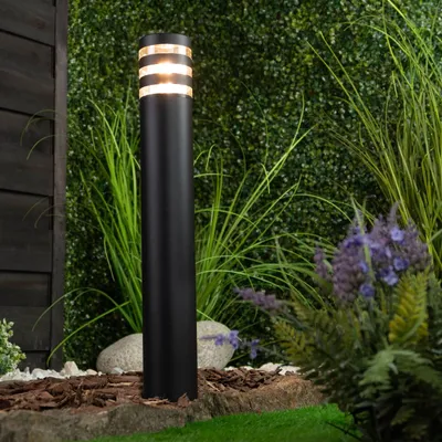 Produktbild von LUMILED Wegeleuchte Außen Pollerleuchte 80cm IP54 E27 Fassung max 13W Außenstehleuchte Stehlampe Außenleuchte Außenbeleuchtung Gartenleuchte Wegelampe
