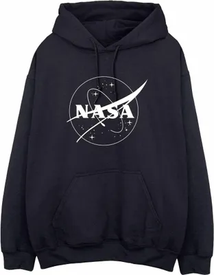 Image de NASA - Sweat à capuche Logo pour femme BI2210 (M) (Noir)