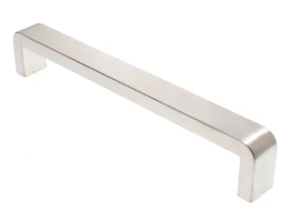 Produktbild von Möbelgriff BA 192mm Küchengriff Edelstahl Türgriff modern abgerundet