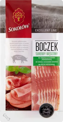 Immagine prodotto di SOK Pancetta di maiale affumicata cruda 100 g