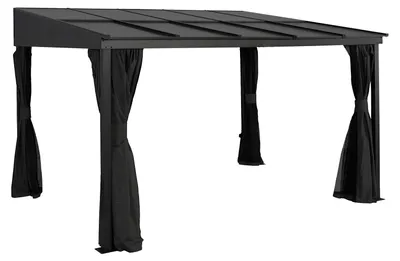 Produktbild von Sojag Aluminium Terrassenüberdachung St. Barth 1012 Anthrazit 296x364x240 cm