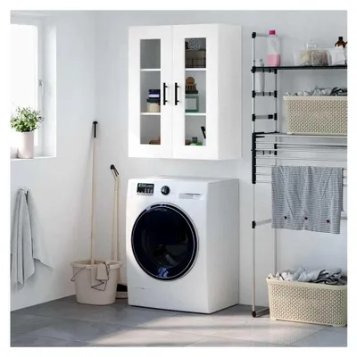 Produktbild von Hängeschrank für Badezimmer, Hängeschrank, Weiß, 69,5 x 34 x 90 cm