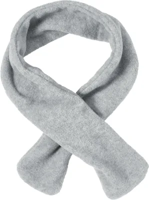 Productafbeelding van Playshoes Uni Kinderfleece-sjaal met knoopjes, winter-sjaal, grijs/melange, one size