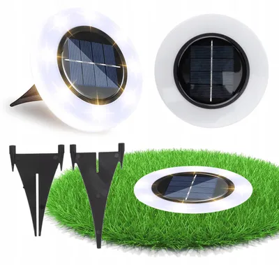 Immagine prodotto di Lampada solare da giardino con sensore crepuscolare Ecolight EC20704
