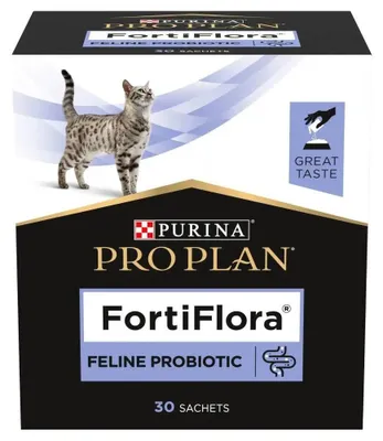 Productafbeelding van PURINA Pro Plan FortiFlora - Voedingssupplement voor katten - 30 x 1 gram
