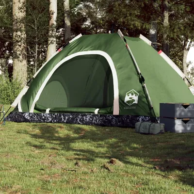 Produktbild von "im Angebot" Campingzelt 5 Personen Grün Quick Release - Campingzelte CC17514