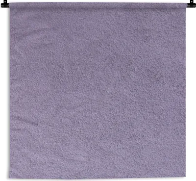 Produktbild von MuchoWow® Wandteppich Wandbehang Lila - Beton - Wand 60x60 cm Tapisserie Dekoration Wandtuch - Dekorationen - Wand Decke
