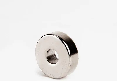 Image de Aimant annulaire 10x2, trou 2 mm