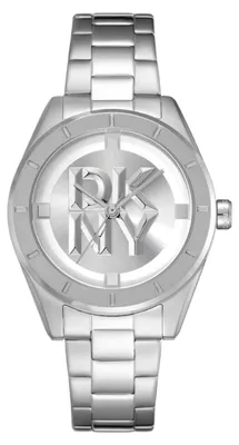 Obrázek produktu pro DKNY DK1L016M0045 Watch Chambers Midi Silver