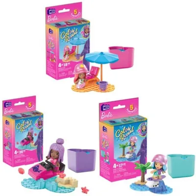Image de Mega Construx Barbie color reveal mikropanenka