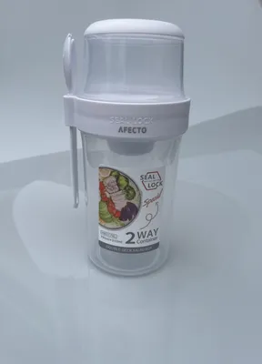 Productafbeelding van Muesli To Go Beker met Vork en Sausbekertje