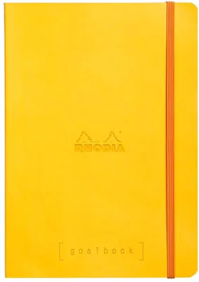 Produktbild von Rhodia  Goalbook A5 dot 120Bl gelb