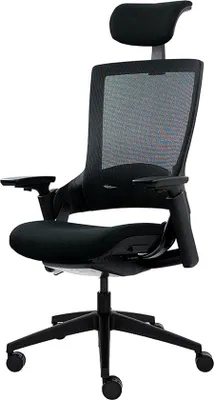 Zdjęcie produktu dla Ergonomiczne krzesło biurowe Ergotopia® Nextback - Ergonomiczne krzesło biurowe z regulowanym podparciem lędźwi i podłokietnikami - Krzesło obrotowe z podparciem karku