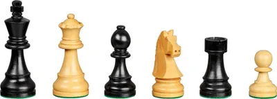 Produktbild von Philos Schachfiguren Arcadius Holz Königshöhe 95 mm klassisch