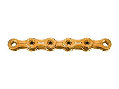 Produktbild von KMC Kette "X11SL" 11-fach, 1/2" x 11/128", 118 Gli Ti-N gold