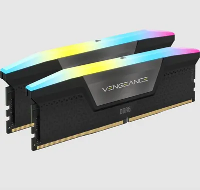 Produktbild von Corsair Vengeance RGB CMH32GX5M2B6000C40 Speichermodul 32 GB 2 x 16 GB DDR5 6000 MHz