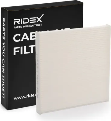 Produktbild von RIDEX 424I0031 Innenraumfilter Pollenfilter für TOYOTA Yaris Schrägheck (P9) AURIS (NRE15, ZZE15, ADE15, ZRE15, NDE15) AVENSIS Kombi (T25) RAV 4 III