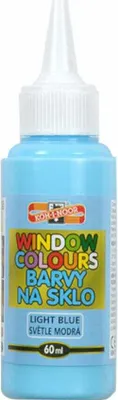 Zdjęcie produktu dla KOH-I-NOOR 9742008002KK Farba do szkła Light Blue 60 ml 1 szt.
