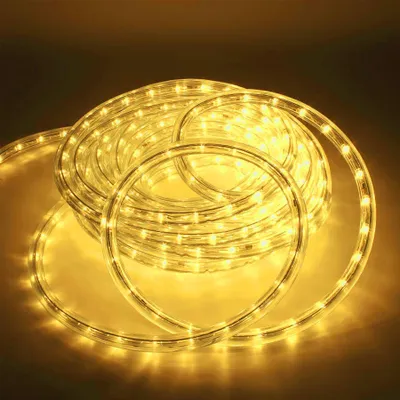 LED-Lichtschlauch 12 m, 432 LEDs, warmweiß, IP65, 230V