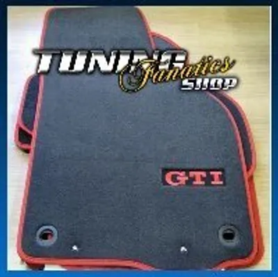 Zdjęcie produktu dla 4x oryginalne welurowe dywaniki podłogowe VW GTI PREMIUM SET do VW Golf 5 V 6 VI