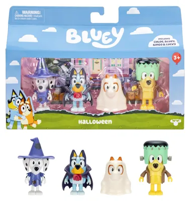Produktbild von TM TOYS BLUEY Figurenset Kostümball BLU17655