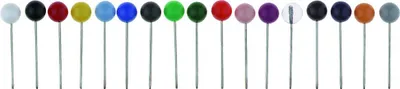Produktbild von Landkartennadel 5mm sortiert VE=50 Stück