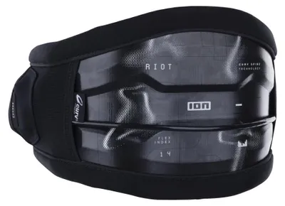 Immagine prodotto di Cintura ION Kite Riot Curv, nera, taglia delle mute e delle cinture: 50/M