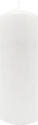 Immagine prodotto di Candela a stelo, dimensioni 60 x 120 mm, colore bianco, confezione singola,