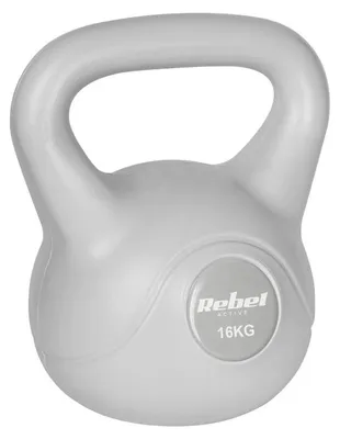 Produktbild von Rebel RBA-2322G Kettlebell Active 16 kg, grau