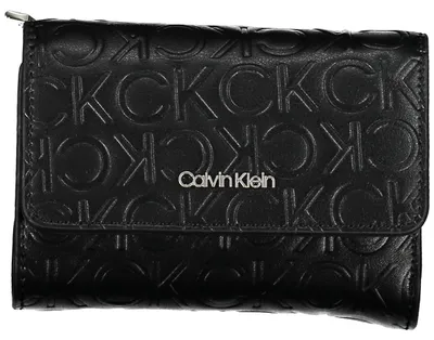 Produktbild von Stylische Damen Geldbörse schwarz mit RFID-Schutz & Reißverschluss