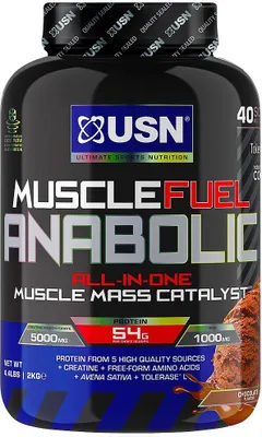 Produktbild von USN Muscle Fuel Anabolic – 2000g-Dose Chocolate