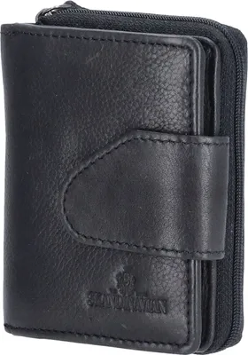 Produktbild von The Skandinavian Brand Leder Geldbörse Hochformat schwarz