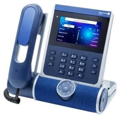 Zdjęcie produktu dla Alcatel-Lucent Enterprise ALE-400, IP Phone, Niebieski, Zestaw słuchawkowy przewodowy, Biurko / Ściana, LCD, 10,9 cm (4.3")