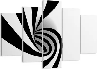Produktbild von Bild auf Leinwand - Leinwandbild - Abstrakt kreativ dekoration muster - 150x100cm - Wand Bild - Wanddeko - Leinwanddruck - Bilder - Kunstdruck - Leinwand bilder - Wandkunst - EA150x100-2170