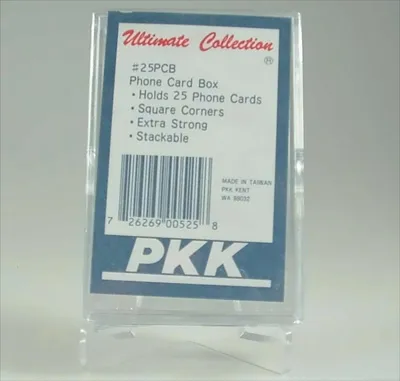 Immagine prodotto di PKK Phone Card scatola di plastica 25 pezzi