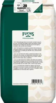 Produktbild von Fuchs Professional Coriander rein gemahlen würziger Geschmack 1000g