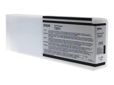 Produktbild von Epson Tintenpatrone photo schwarz T 591  700 ml     T 5911
