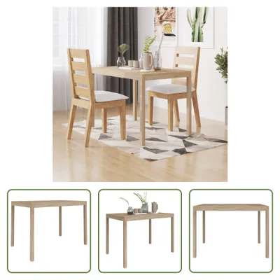 Obrázek produktu pro The Living Store jídelní stůl 110x70x75 cm z masivního dřeva akácie