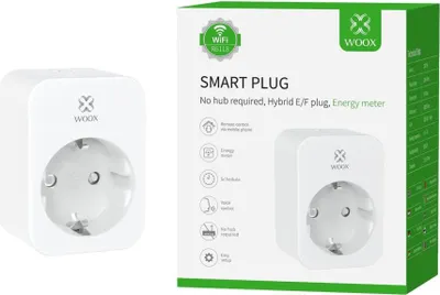 Image de WOOX R6118 Prise smart home avec moniteur d'énergie - Smart Plug - Prise smart home