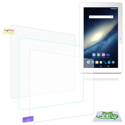 Produktbild von Display-Schutz-Folie Odys Space One 10 / SE Schutzfolie 2x klar Universal Folie