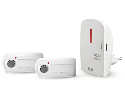 Obrázok produktu pre ELEKTROBOCK BZ11-12, Bezdrôtový, Biela, 0.434 GHz, IP20, AC, 250 V