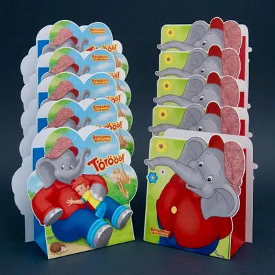Produktbild von Benjamin Blümchen Geschenktaschen 10er Set Kinder Geburtstag Geschenktüten Medium Kindergeburtstag