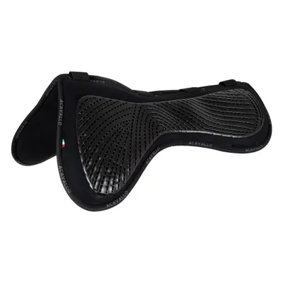 Produktbild von Acavallo Close Contact Spine Free Gel And Memory Foam Half Pad, Farbe:Black, Größe:2